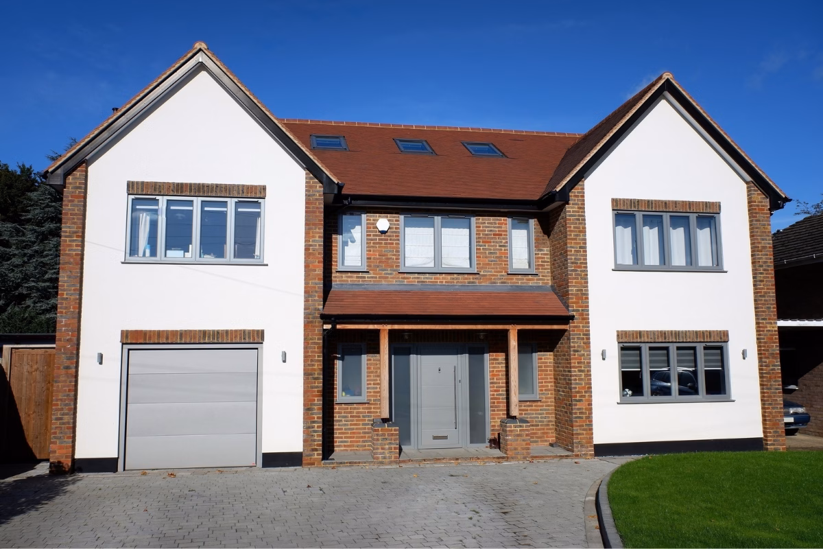 building a home completed
