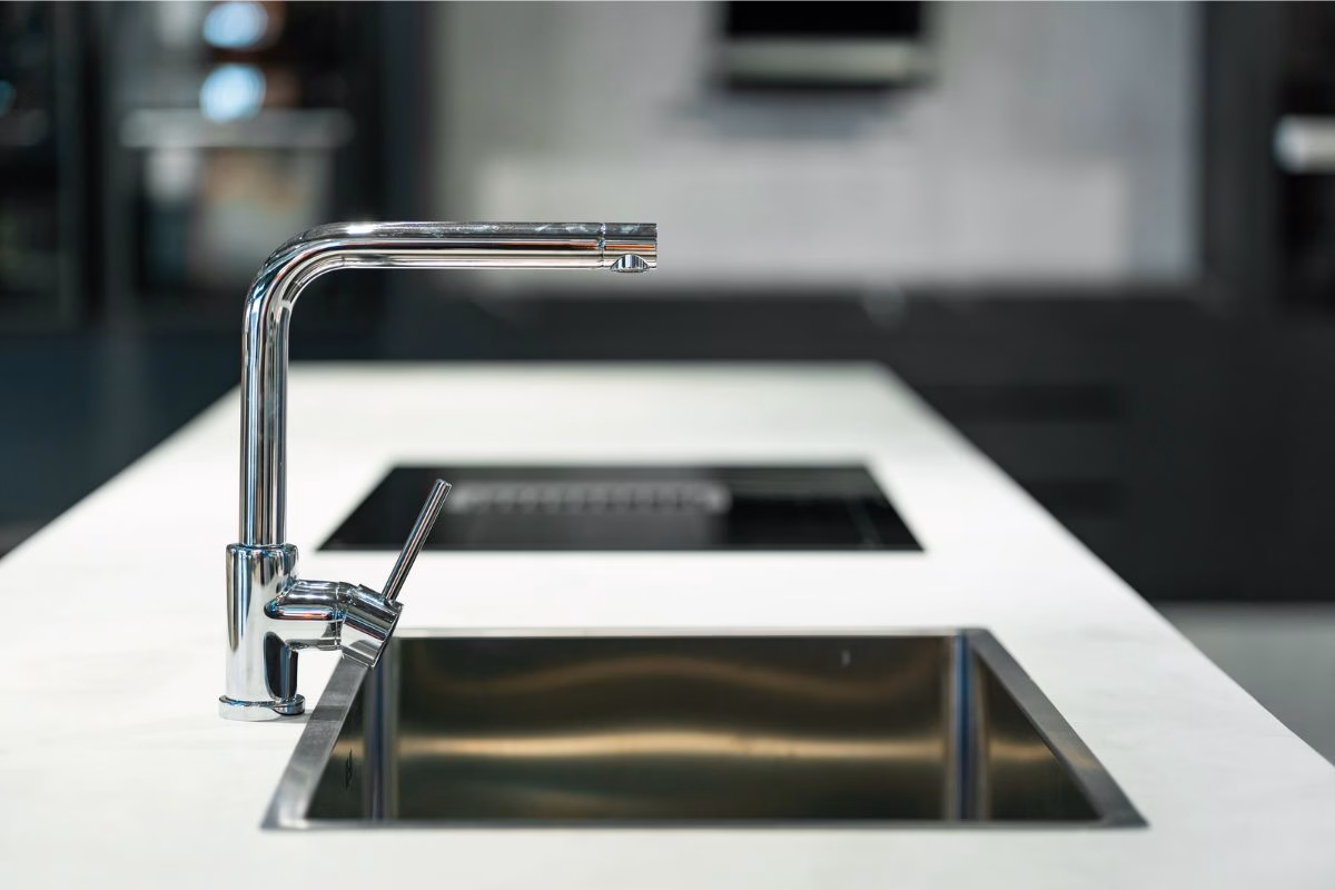 sleek kitchen design