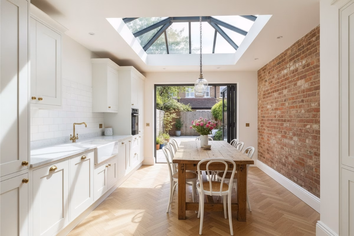 side extention vs rear extension